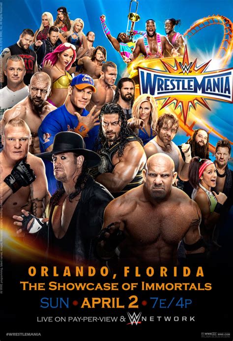 WrestleMania 33 .